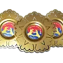 Тарелка декоративная для гольфа